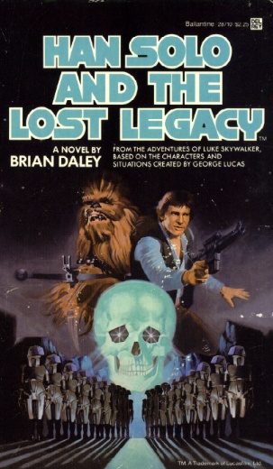 star wars book covers han solo and the lost legacy