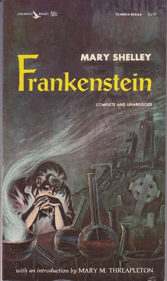 Frankenstein Book Covers 1963 paperback