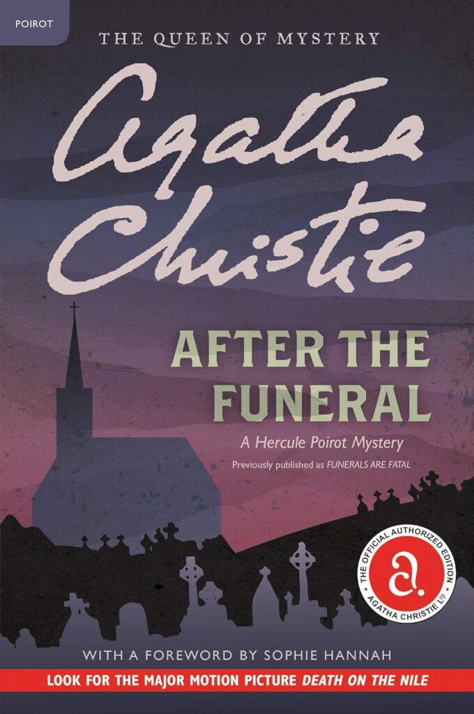 Agatha Christie Book Covers After the Funeral
