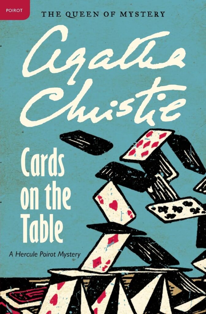Agatha Christie Book Covers Cards on the Table