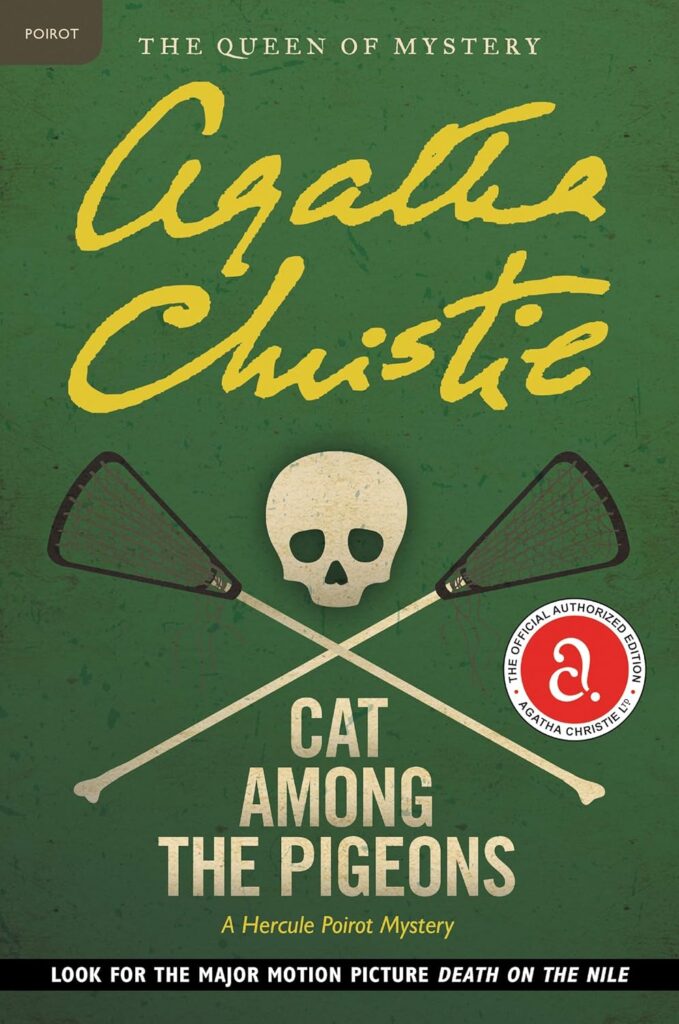 Agatha Christie Book Covers Cat Among the Pigeons