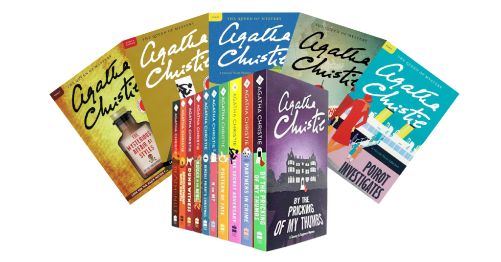 Agatha Christie Book Covers Collection
