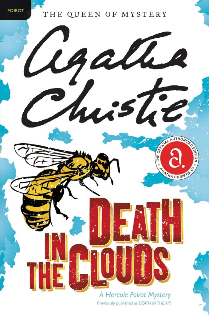 Agatha Christie Book Covers Death in the Clouds