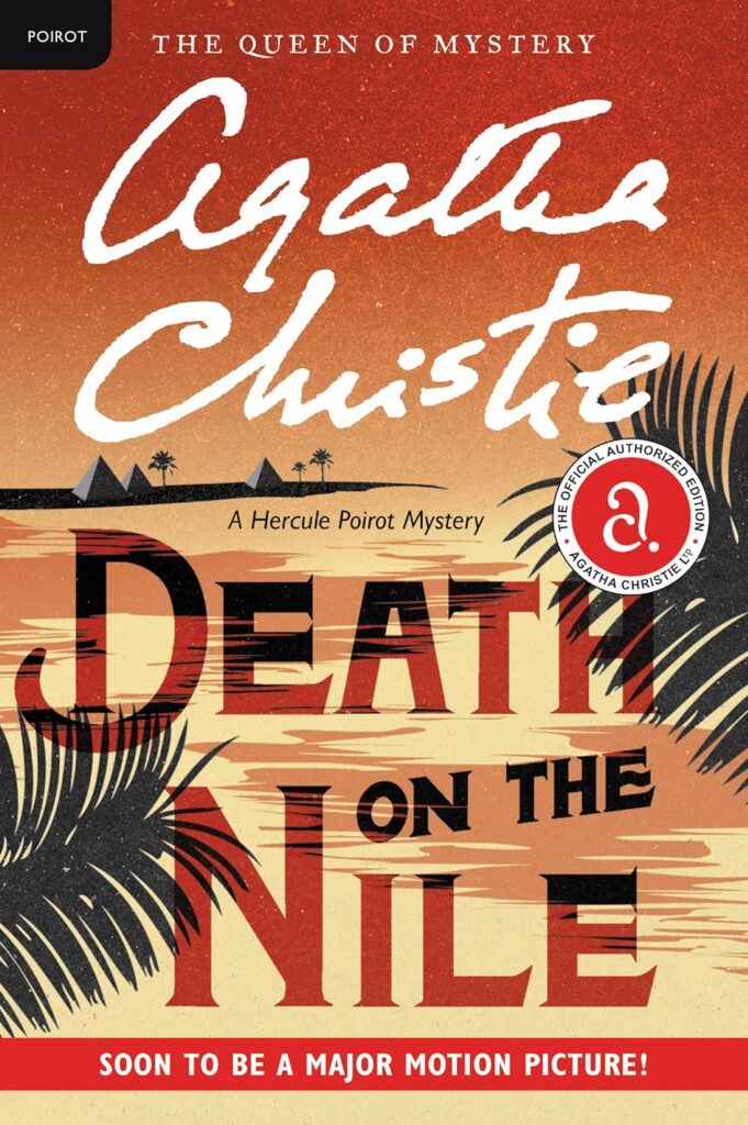 Agatha Christie Book Covers Death on the Nile