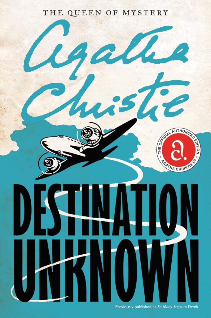 Agatha Christie Book Covers Destination Unknown