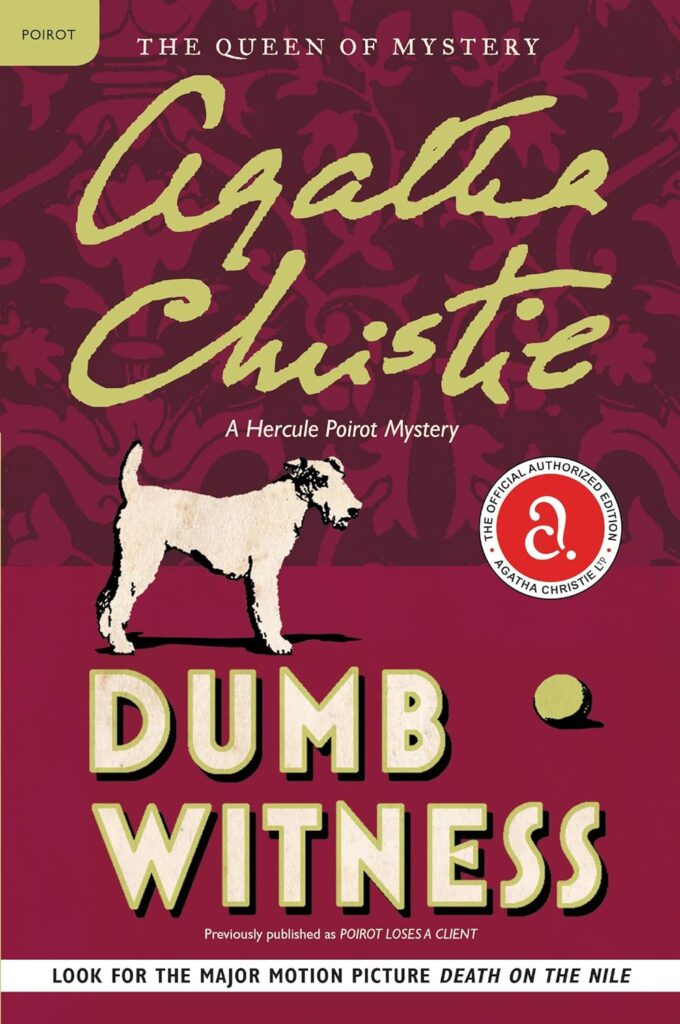 Agatha Christie Book Covers Dumb Witness
