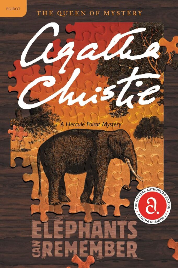 Agatha Christie Book Covers Elephants Can Remember