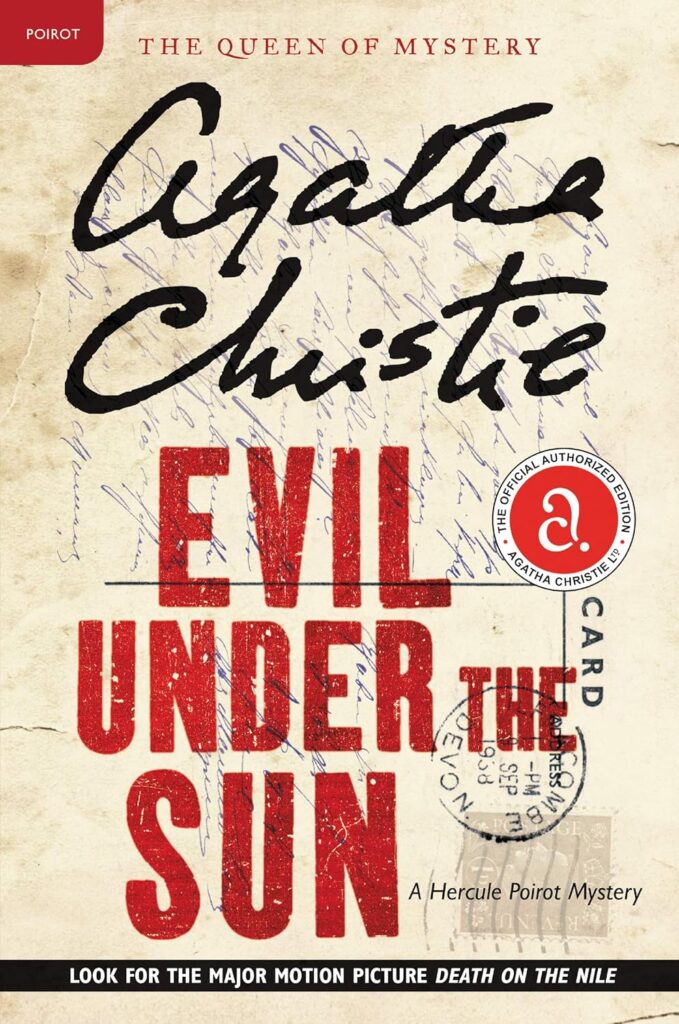 Agatha Christie Book Covers Evil Under the Sun