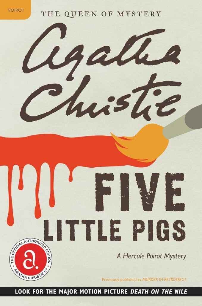 Agatha Christie Book Covers Five Little Pigs