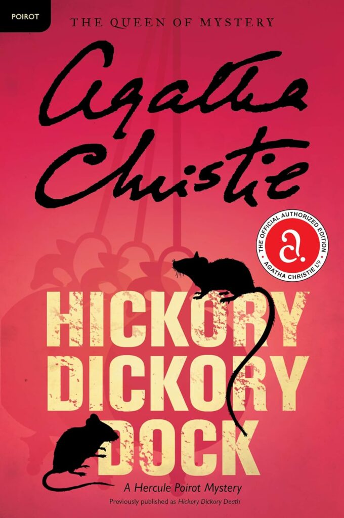 Agatha Christie Book Covers Hickory Dickory Dock