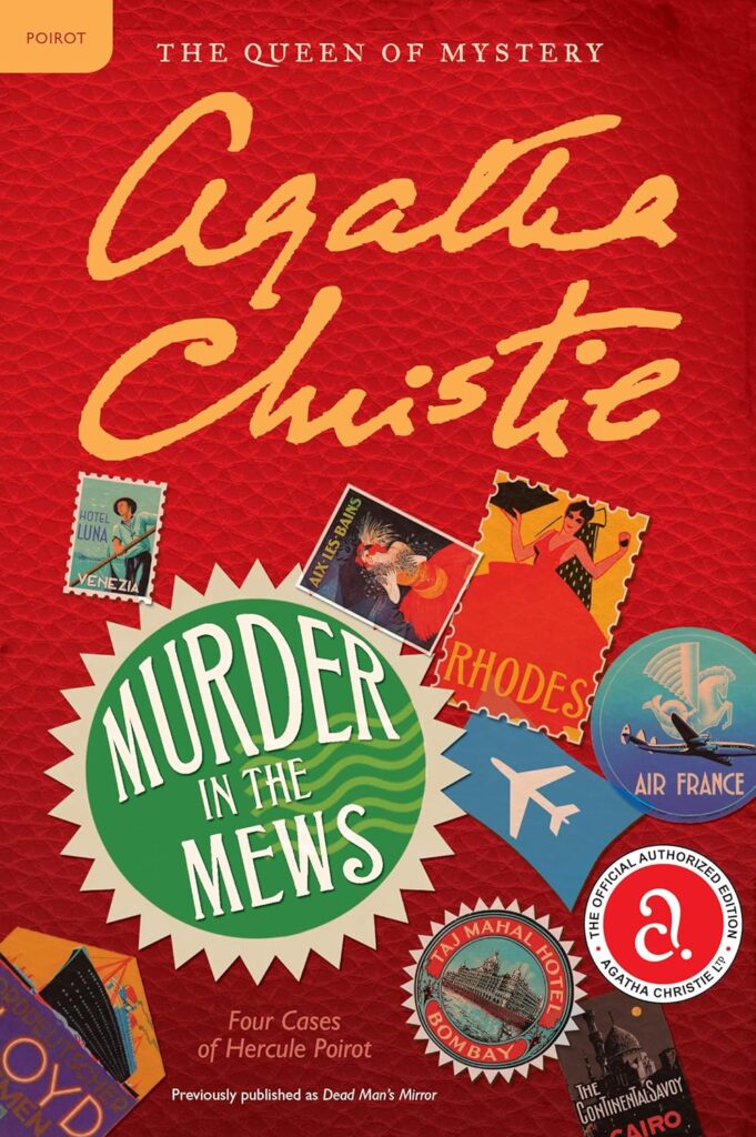 Agatha Christie Book Covers Murder in the Mews
