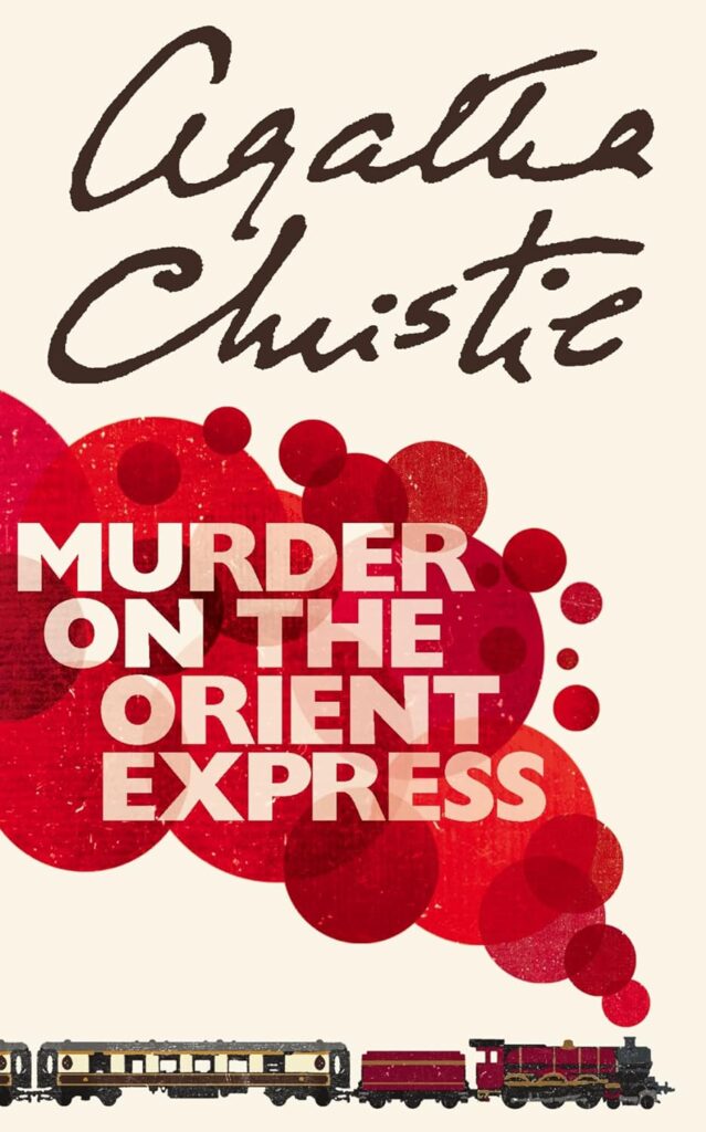 Agatha Christie Book Covers Murder on the Orient Express