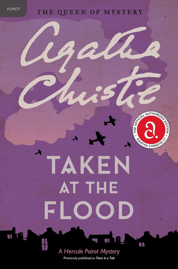 Agatha Christie Book Covers Taken at the Flood