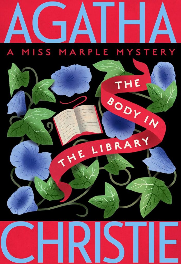Agatha Christie Book Covers The Body in the Library