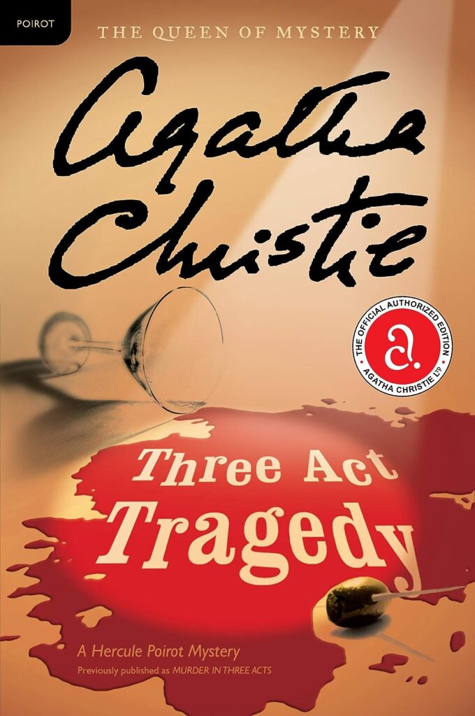 Agatha Christie Book Covers Three-Act Tragedy