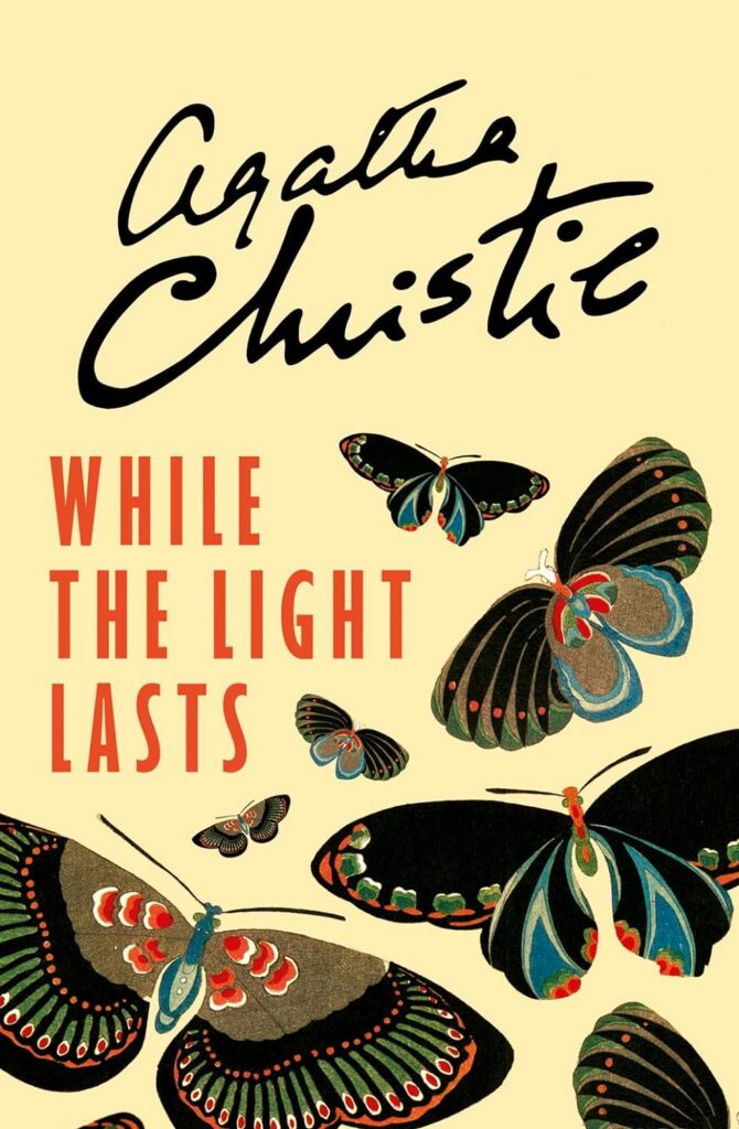 Agatha Christie Book Covers While the Light Lasts
