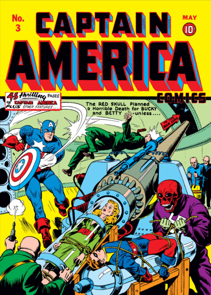 Captain America Comic Book Covers Captain America Comics Vol 1 3