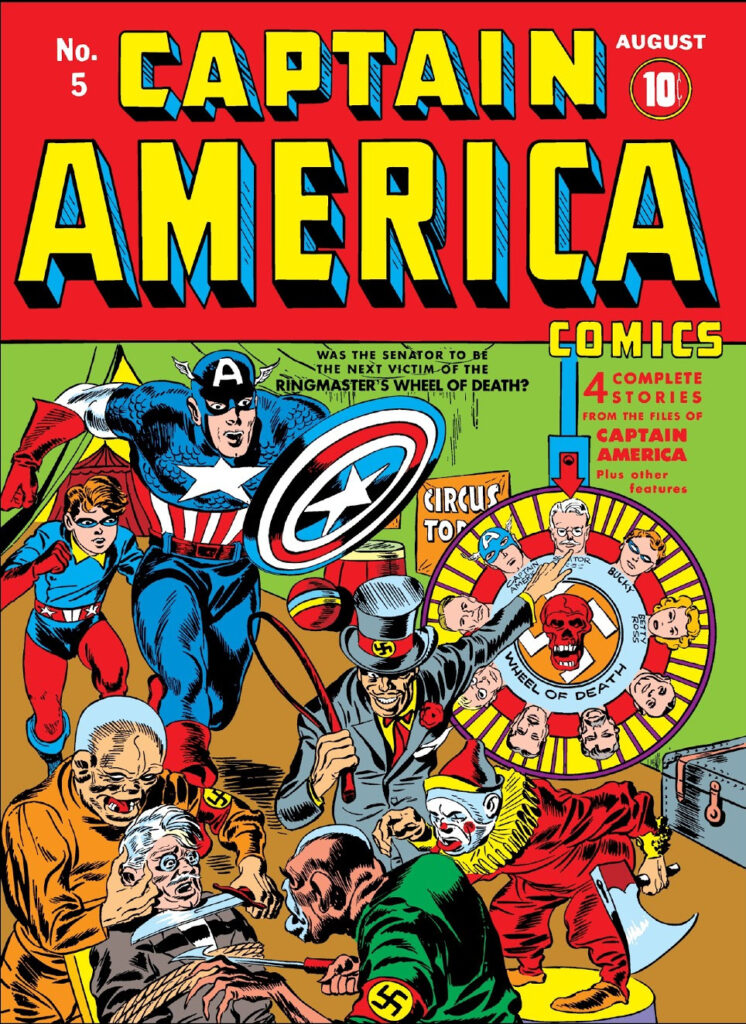 Captain America Comic Book Covers Captain America Comics Vol 1 5
