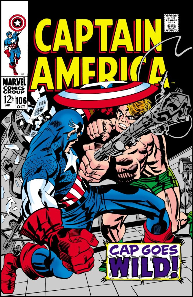 Captain America Comic Book Covers Captain America Vol 1 106