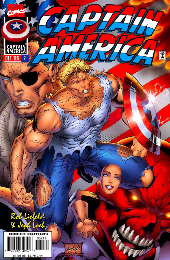 Captain America Comic Book Covers Captain America Vol 2 2
