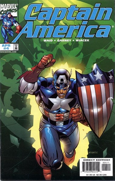 Captain America Comic Book Covers Captain America Vol 3 4