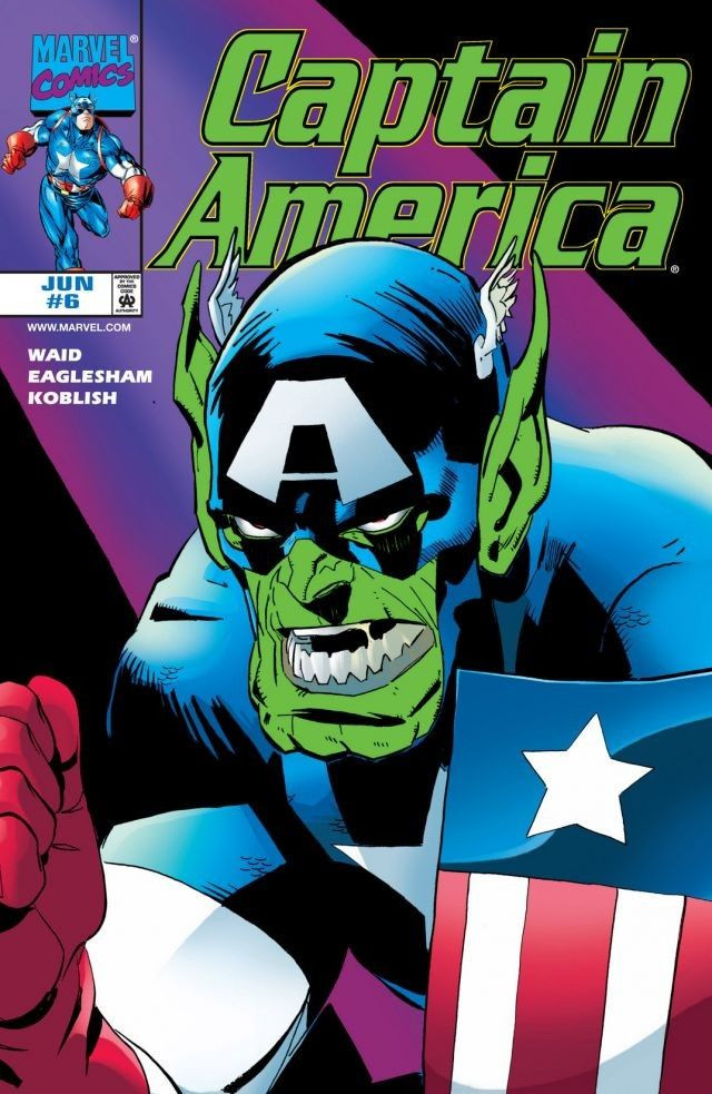 Captain America Comic Book Covers Captain America Vol 3 6