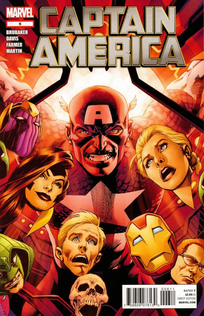 Captain America Comic Book Covers Captain America Vol 6 6