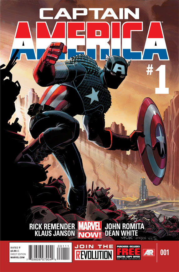 Captain America Comic Book Covers Captain America Vol 7 1