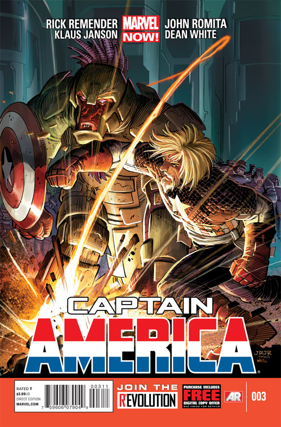 Captain America Comic Book Covers Captain America Vol 7 3