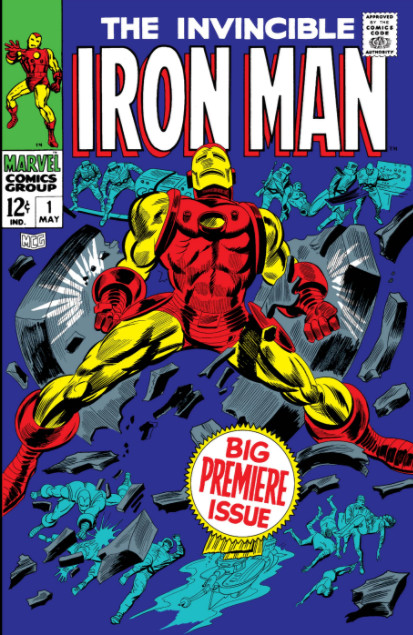 Iron Man Comic Book Covers Iron Man Vol 1 1