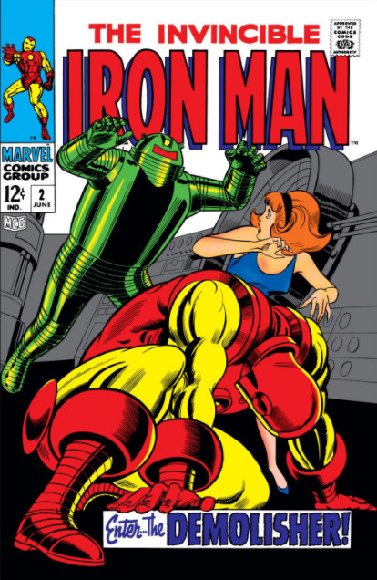 Iron Man Comic Book Covers Iron Man Vol 1 2