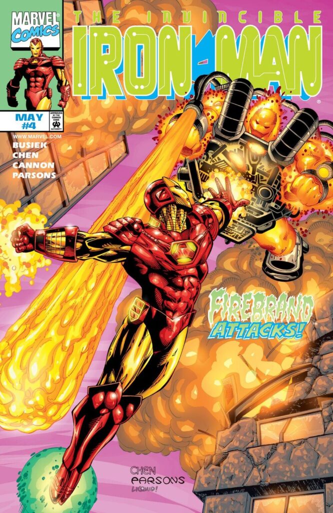 Iron Man Comic Book Covers Iron Man Vol 3 4