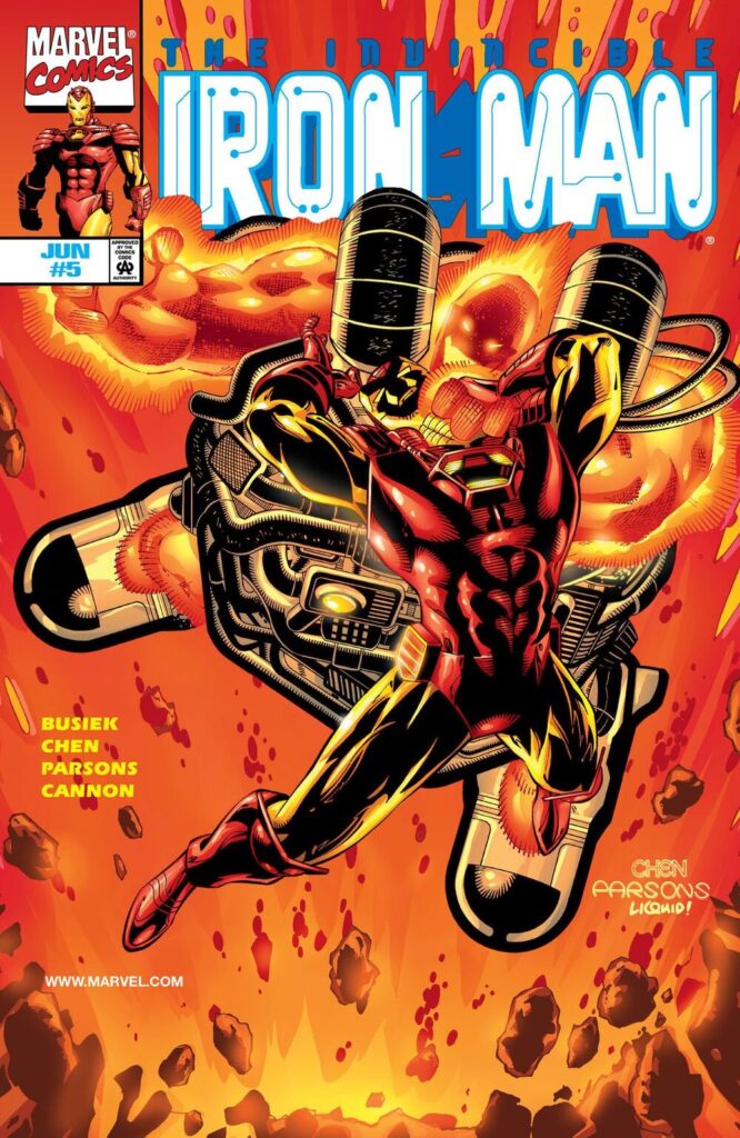 Iron Man Comic Book Covers Iron Man Vol 3 5