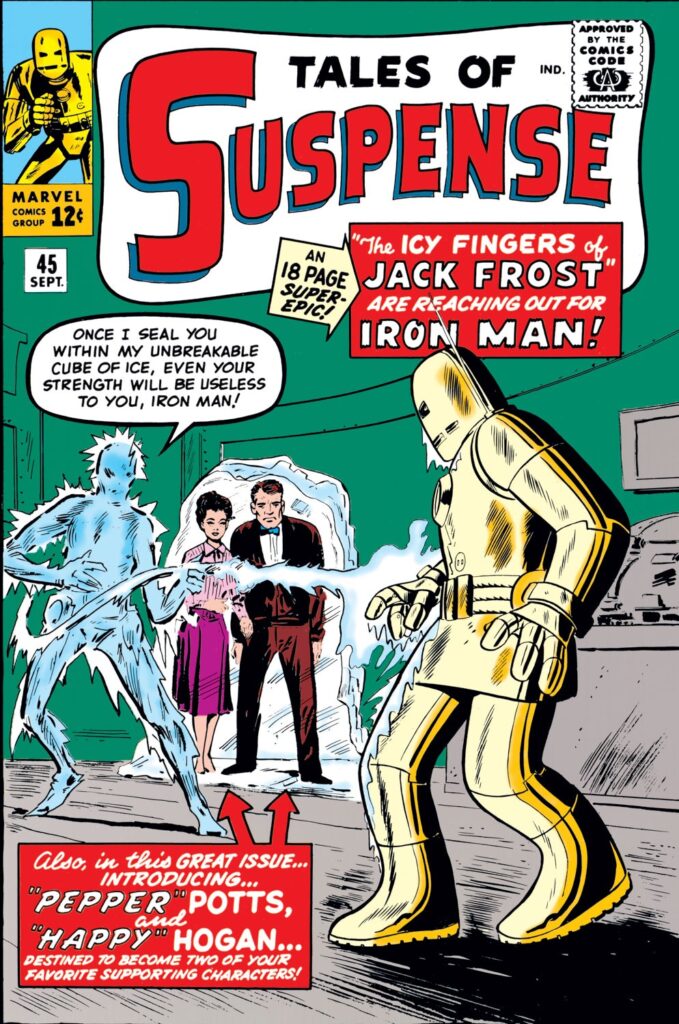 Iron Man Comic Book Covers Tales of Suspense Vol 1 45
