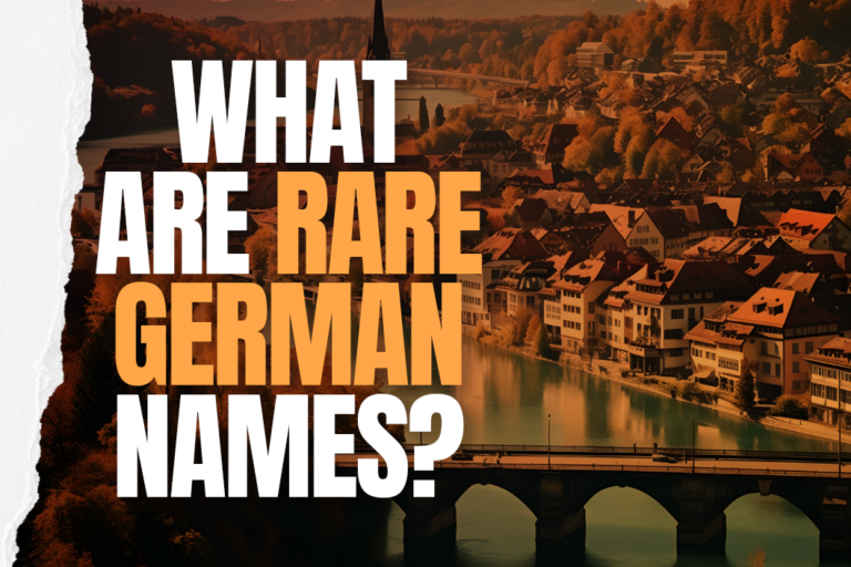 What are Rare German Names? - Adazing