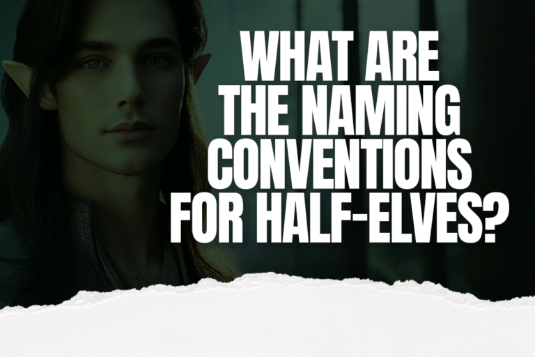 What are the naming conventions for halfelves?