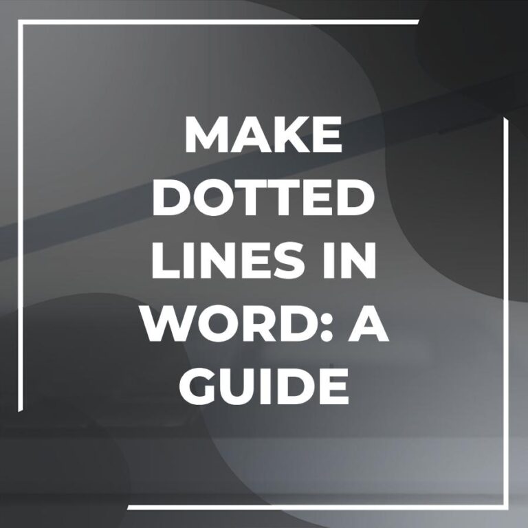 how-to-insert-dotted-line-in-word-with-ease