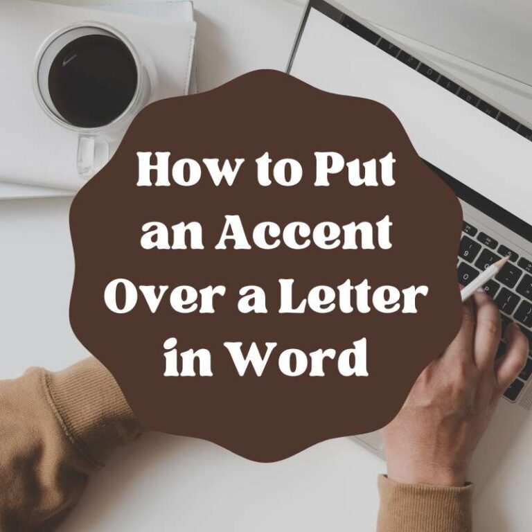 how-to-put-an-accent-over-a-letter-in-word