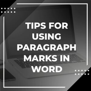 Absatzmarkierungen in Word - Adazing