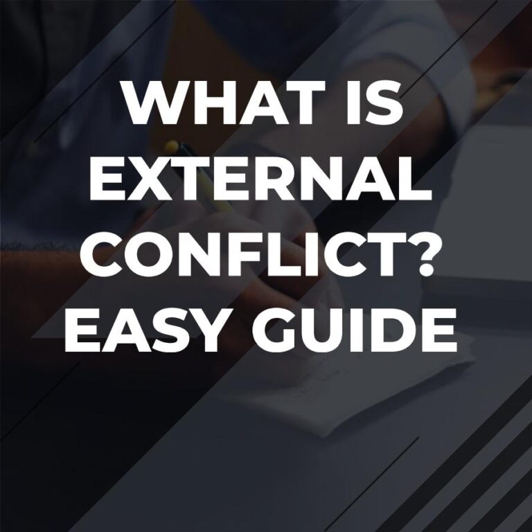 External Conflict: Simple Definition for Writers - Adazing