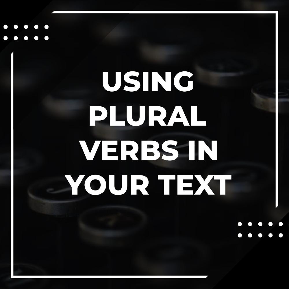 plural verbs