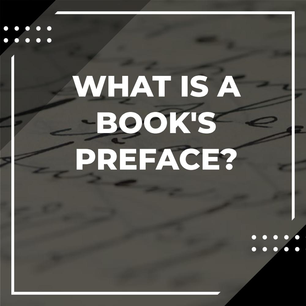 preface of a book