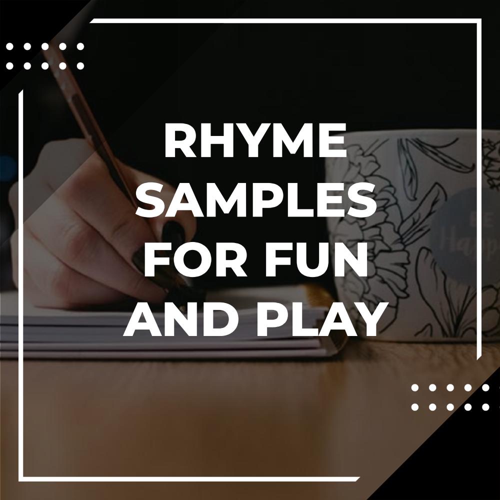 rhyme examples