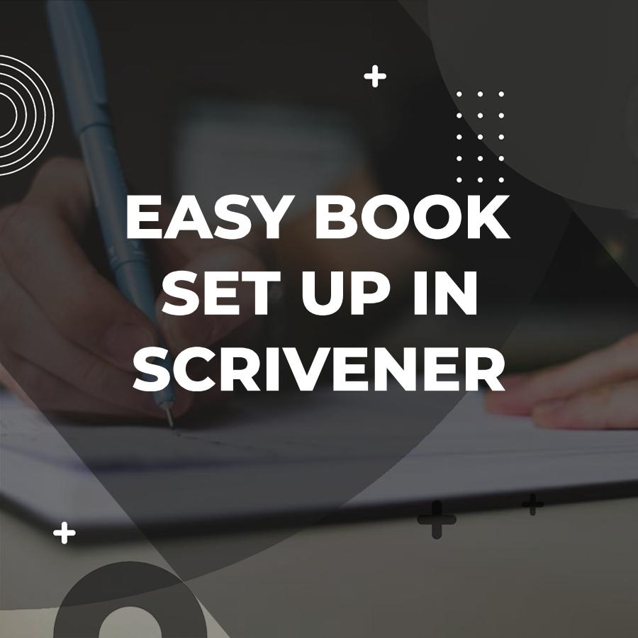 scrivener book formatting