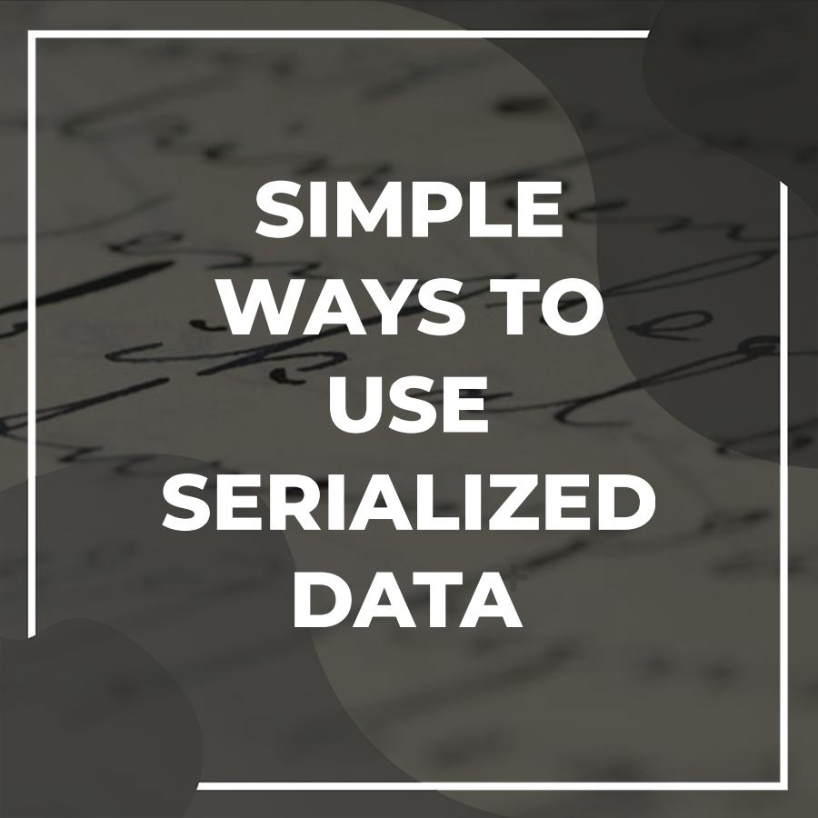 serialized content