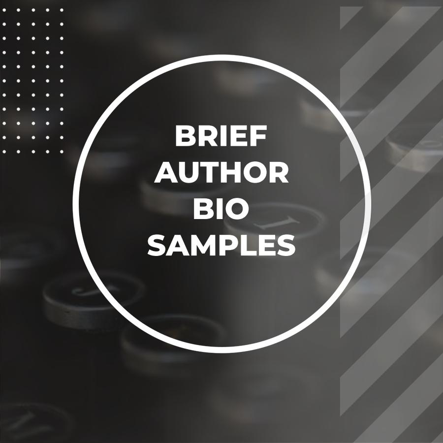 short author bio examples