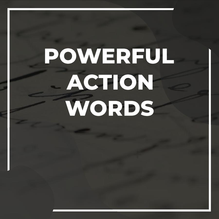strong verbs