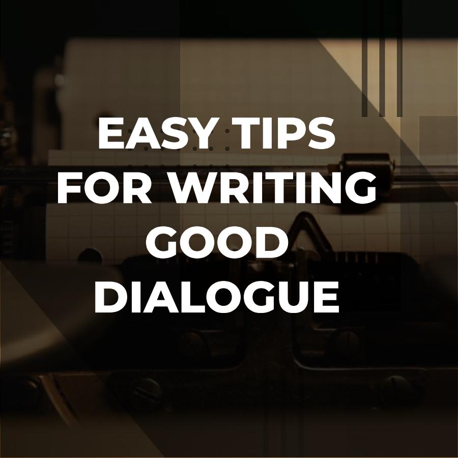 tips for writing dialogue