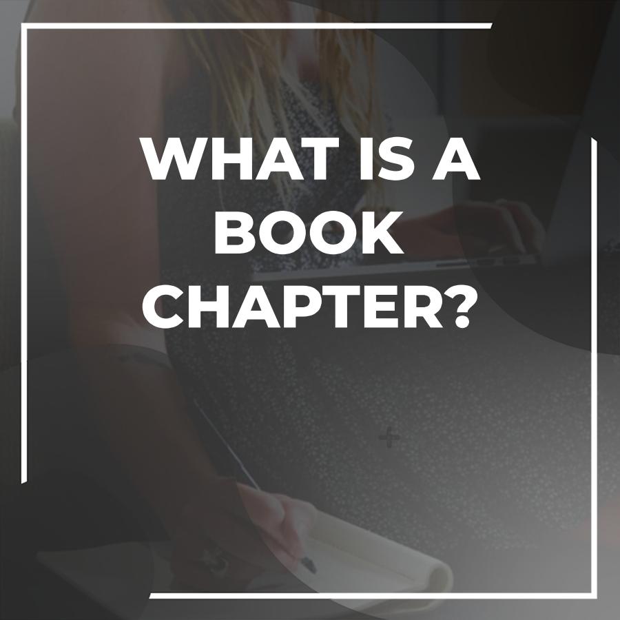 what is a chapter in a book