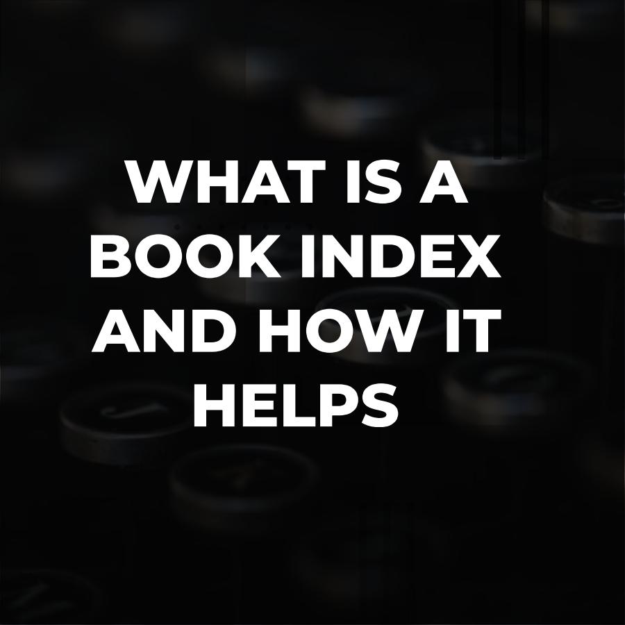 what is an index in book